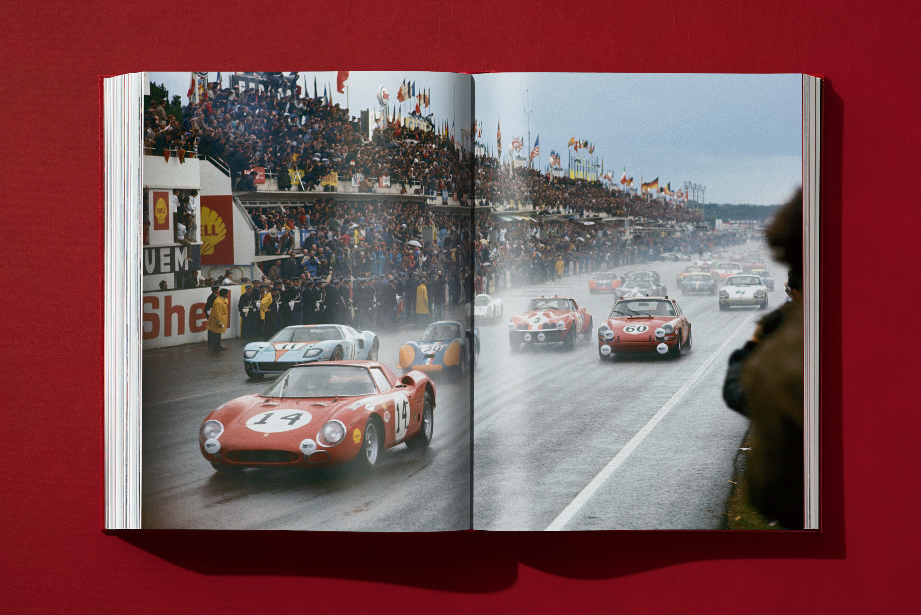 A spread from Ferrari