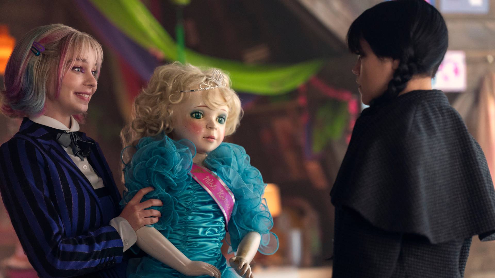 Enid and Wednesday in Wednesday season 2