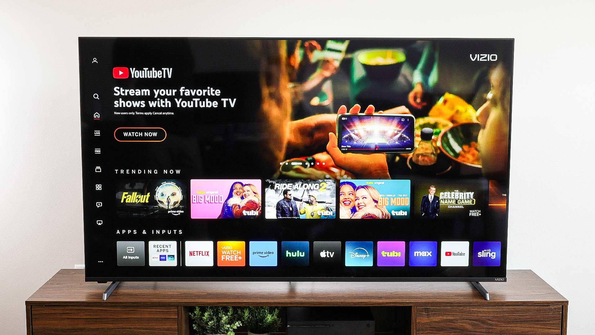 Vizio Quantum Pro in living room