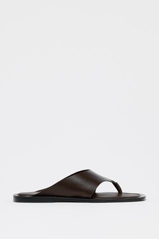 Flat Leather Sandals