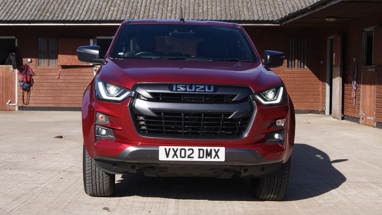 Isuzu D-Max from front