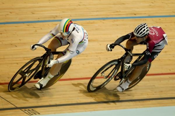 Anna Meares is looking the strongest out of the women