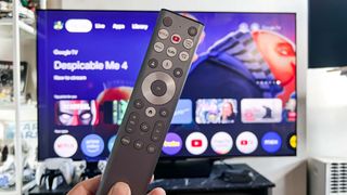 Hisense U7N Mini-LED 4K TV remote