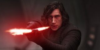 Kylo Ren in The last Jedi