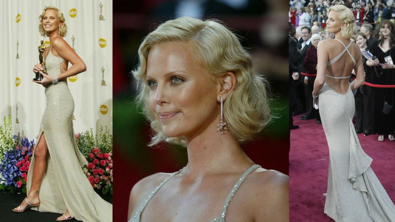 Charlize Theron at the 2004 Oscars