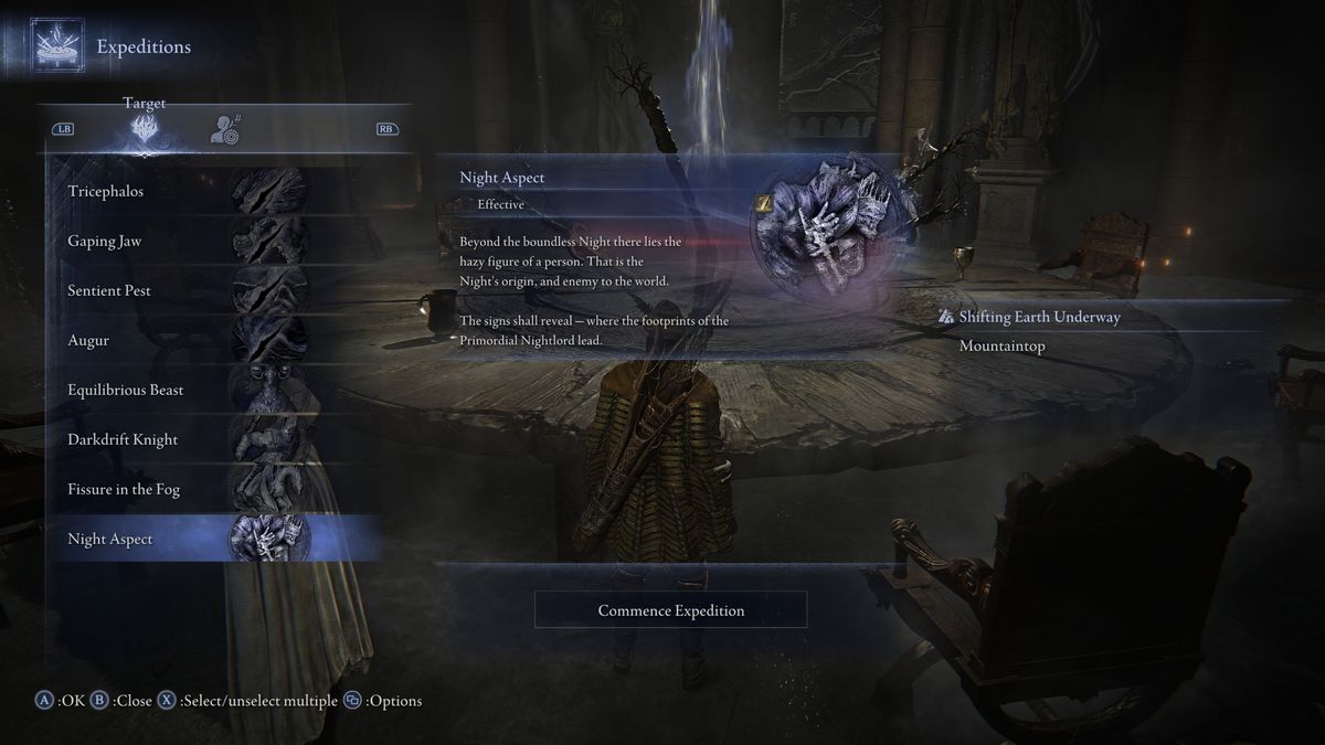 Elden Ring Nightreign Dark Souls outfits - Night Aspect