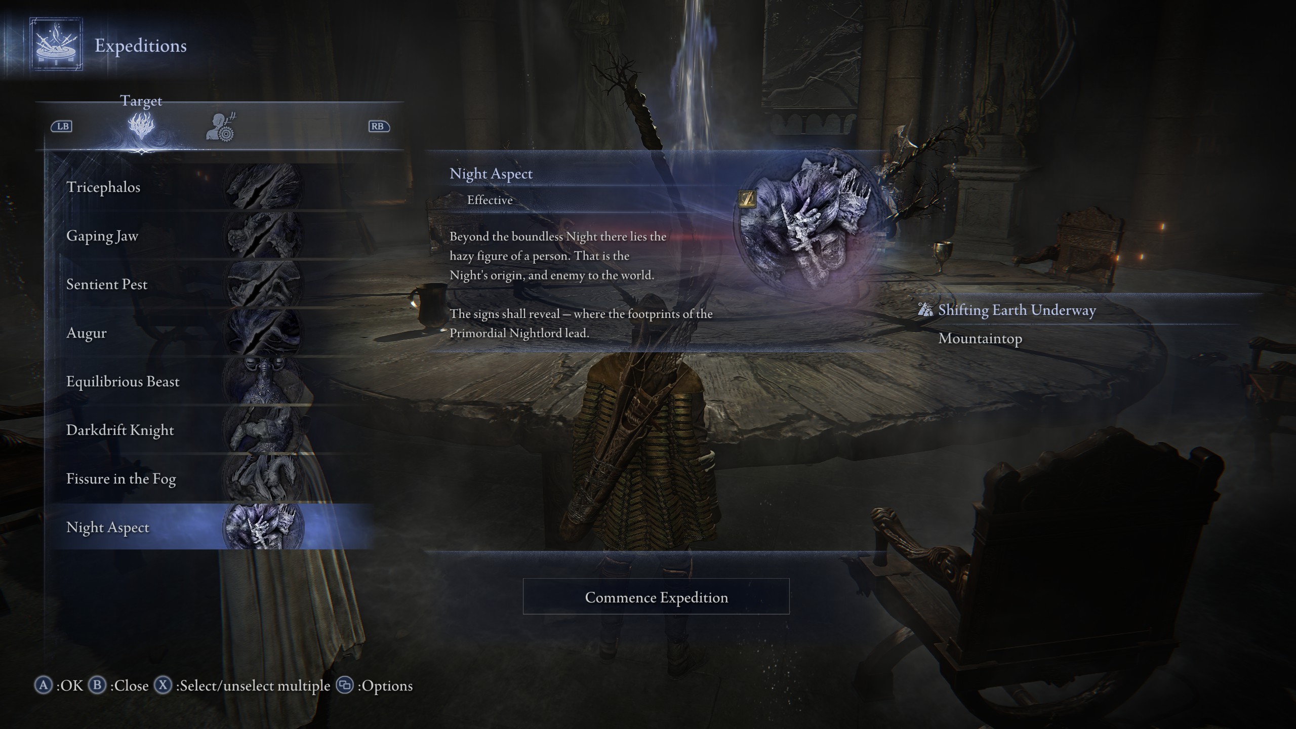 Elden Ring Nightreign Dark Souls outfits - Night Aspect