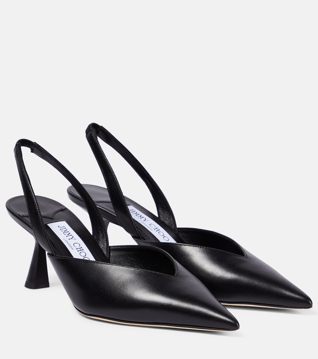 Maryanne 65 Leather Slingback Pumps