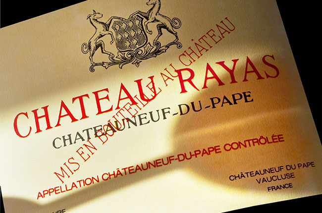 rayas, Ch&acirc;teauneuf-du-pape 2016