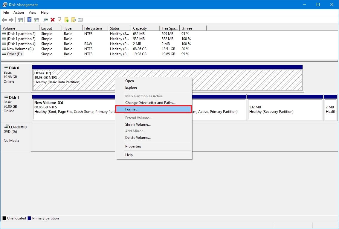 Подключение нового ssd диска windows 10 How to format a new hard drive on Windows 10 Windows Central