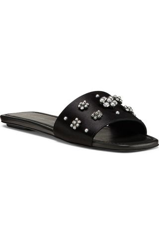 Poppy Embellished Slide Sandal