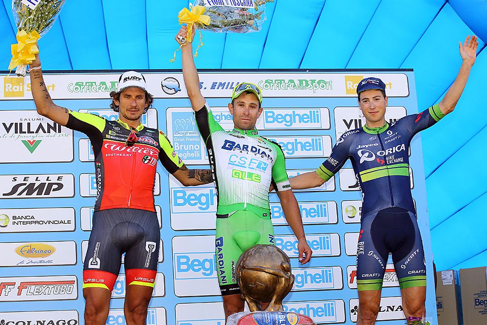 Nicola Ruffoni (Bardiani-CSF) wins GP Bruno Beghelli