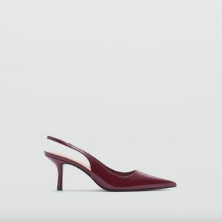 Mango Pointed-Toe Heeled Shoes