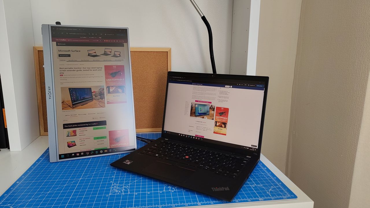 The Arzopa Z3FC during our tests