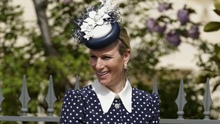 Zara Tindall attends the Easter Matins Service