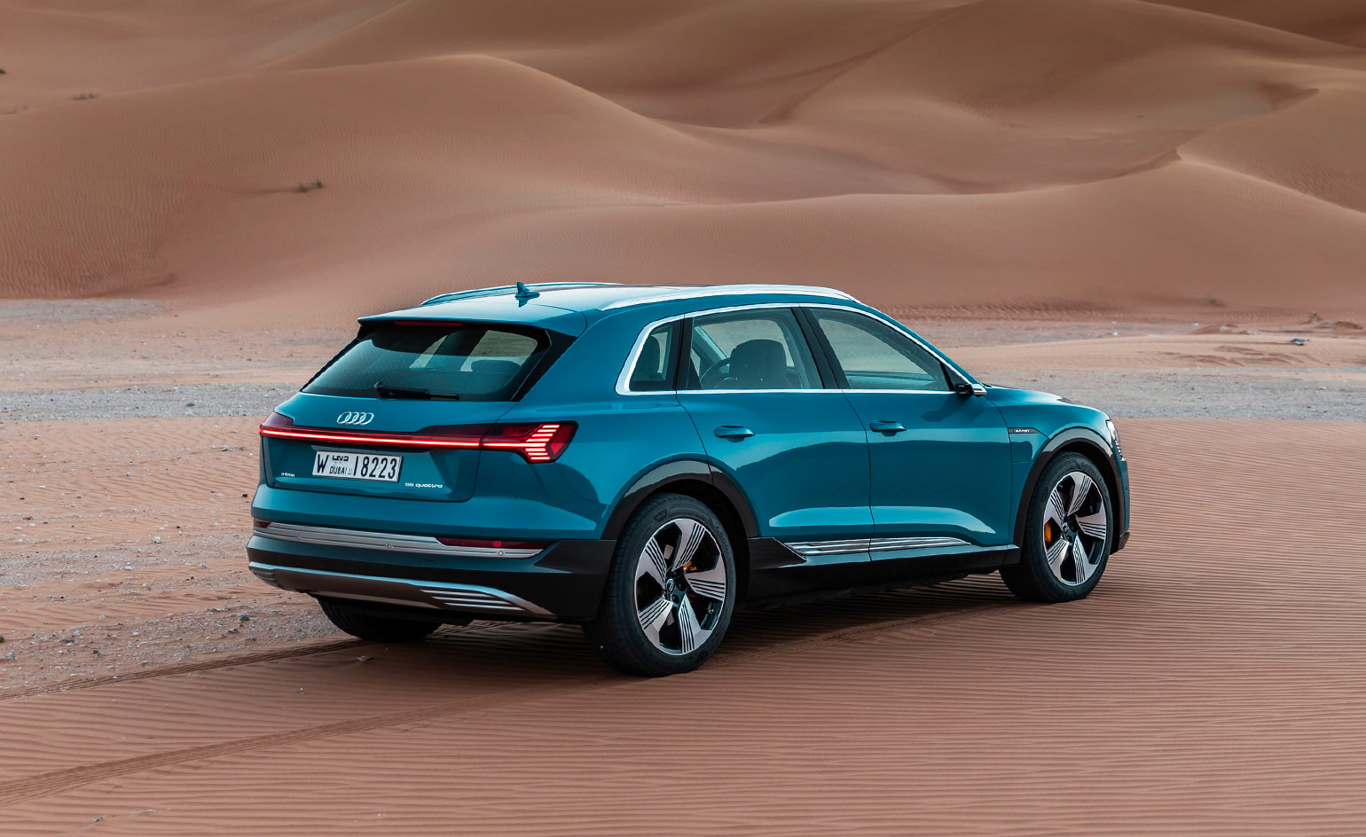 Audi e-tron is the German marque's all-electric challenger