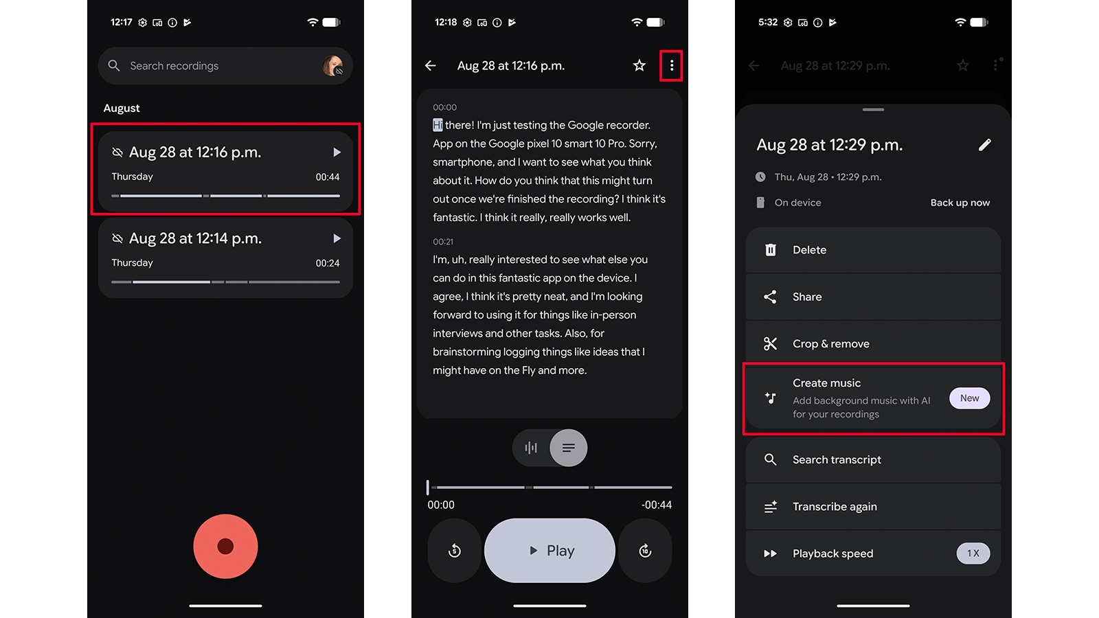 Google Recorder