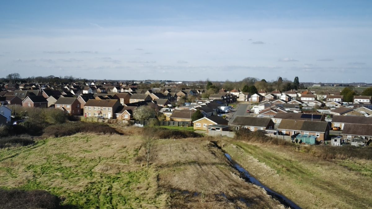 Arial photograph taken on a Holy Stone HS360E drone