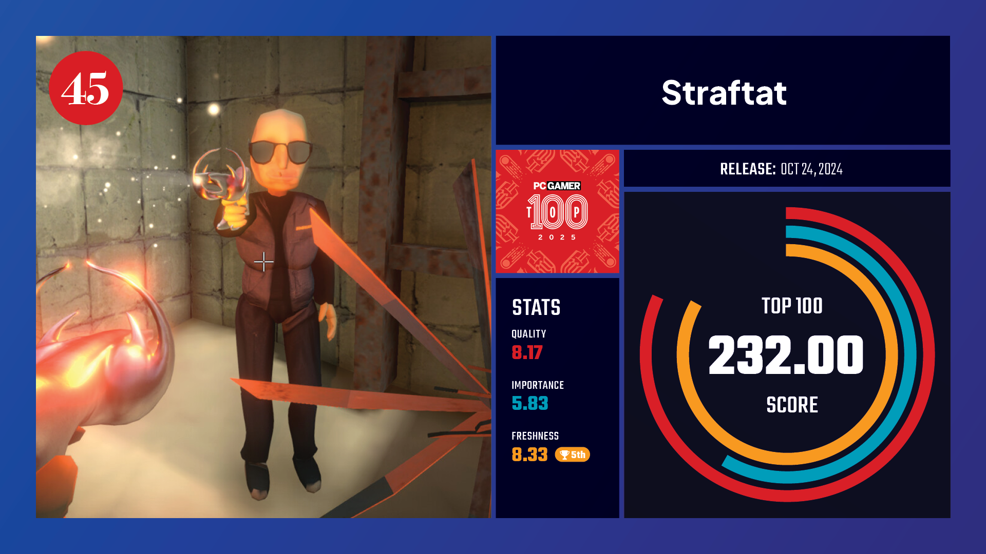 #45, Straftat