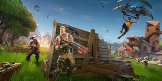 battle unfolds Fortnite