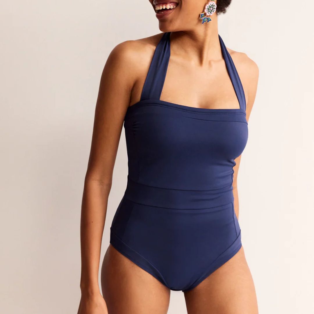 Boden Santorini Halterneck Swimsuit