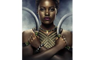 Lupita Nyong'o as Nakia in Black Panther