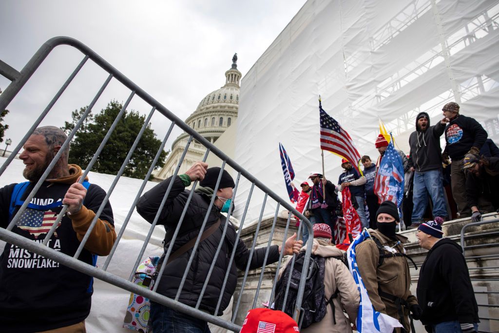 Trump supporters on Jan. 6.