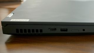 Lenovo ThinkPad P15 left ports