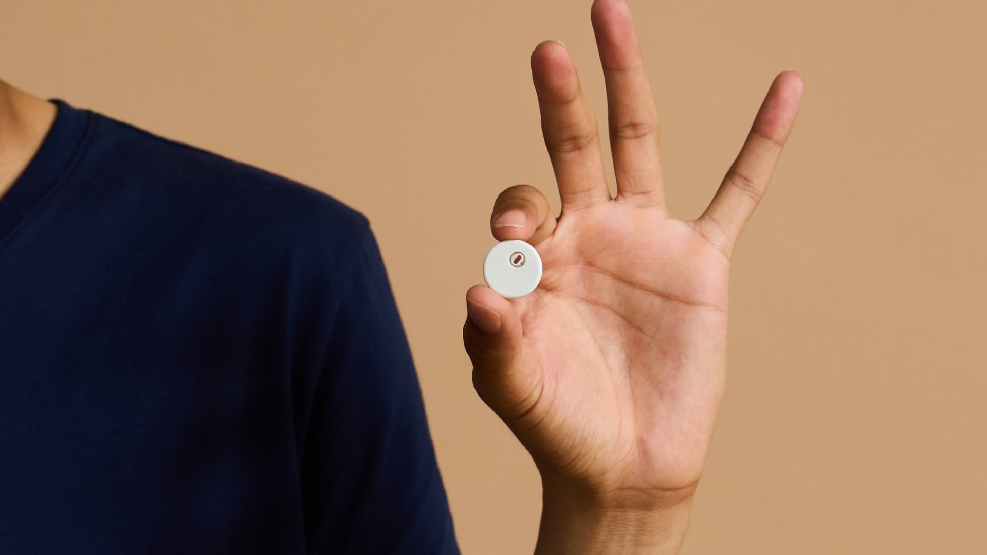 The Libre Duo 10 Day continuous glucose monitor (CGM) from Abbott Diabetes Care.