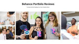 Behance offers regular reviews to help improve your portfolio