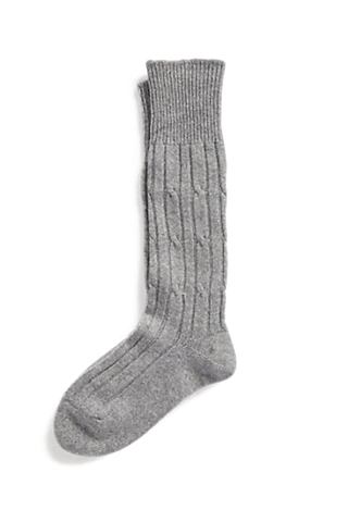 Polo Ralph Lauren Cable-Knit Cashmere Socks