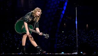 Taylor Swift performs live at the Tokyo Dome in 2018