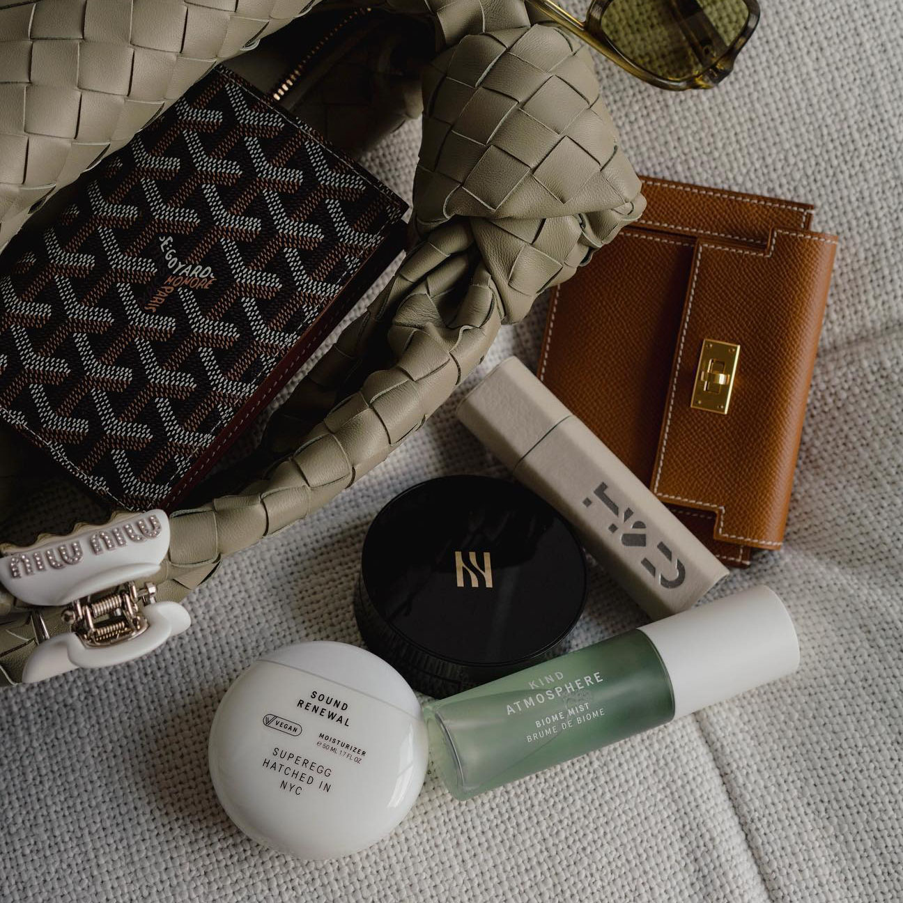 Wallets in a bag