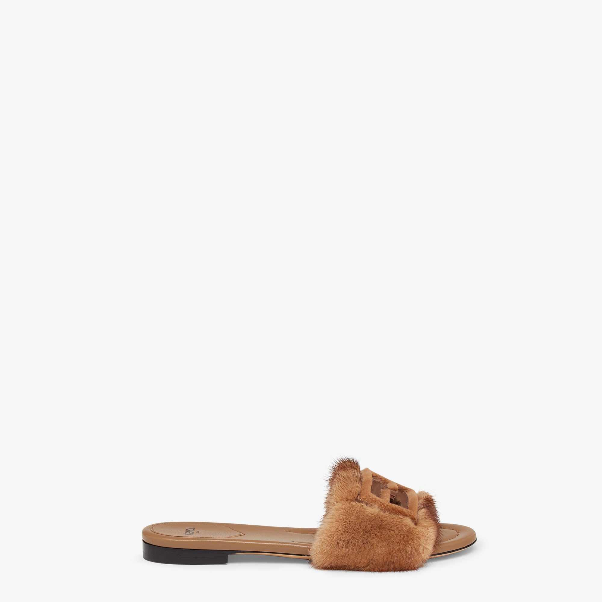 Baguettebrown Mink Slides