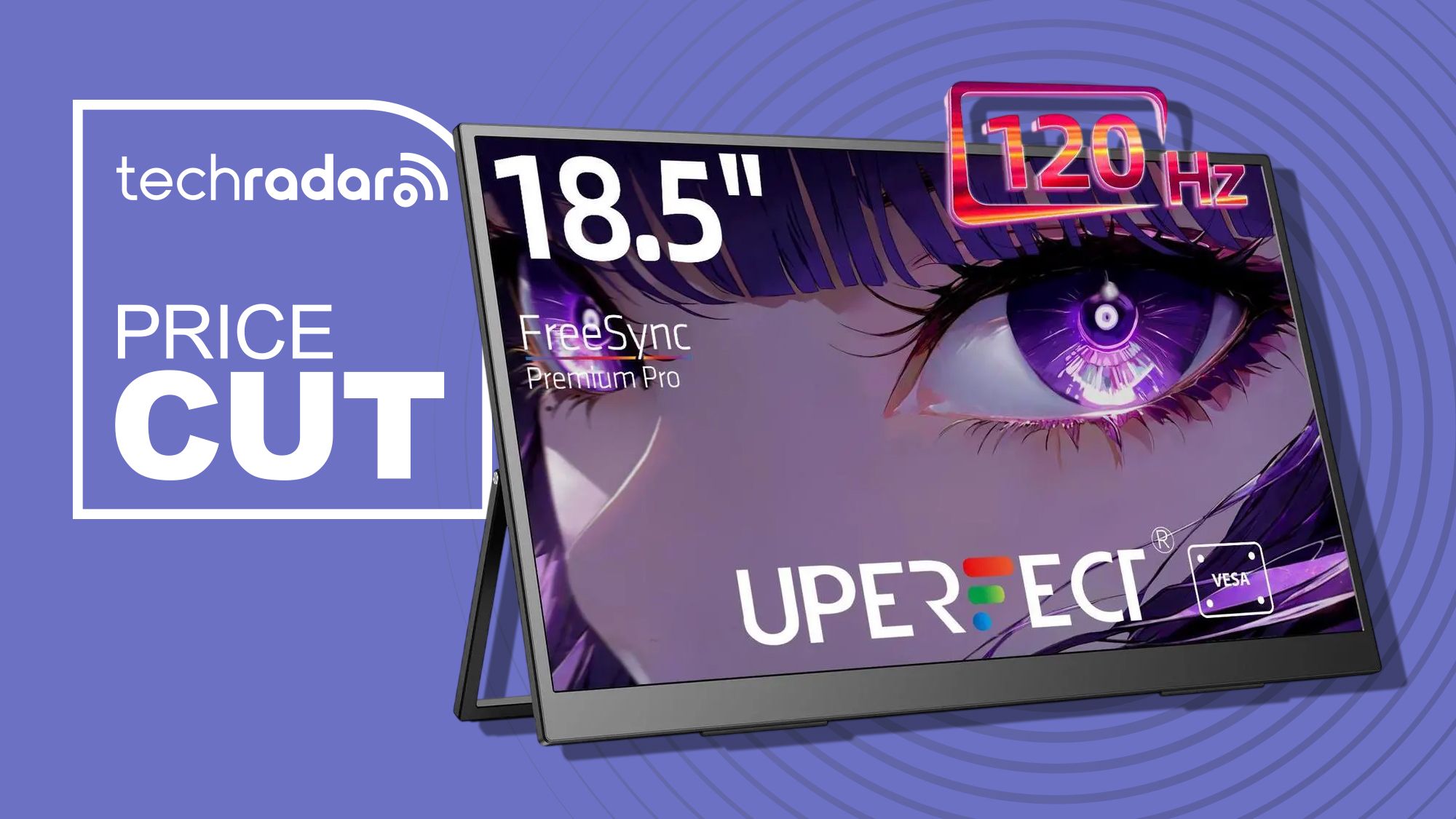 O monitor portátil de US $ 120 da UPerfect é um sonho de tela grande