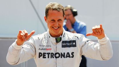 Michael Schumacher came out of retirement to race for Mercedes from 2010 to 2012