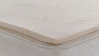 Close up of Silentnight Impress Memory Foam Mattress Topper