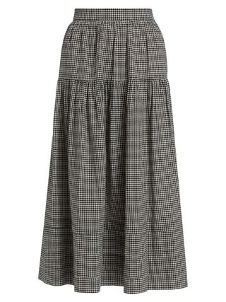 Doên, Sebastiane Gingham Maxi Skirt