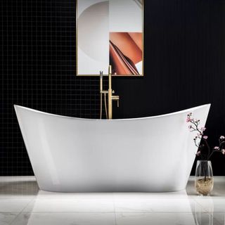 B0010 -BG-Drain Freestanding Bathtub