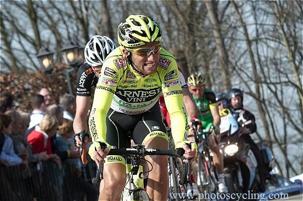 Escaping on the climbs proved tough for the riders