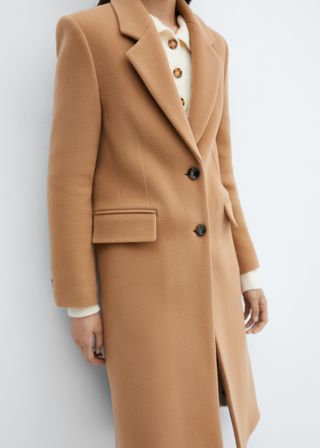 Virgin Wool Midi-Coat - Women | Mango Usa