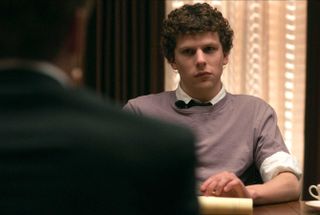 jesse eisenberg in The Social Network