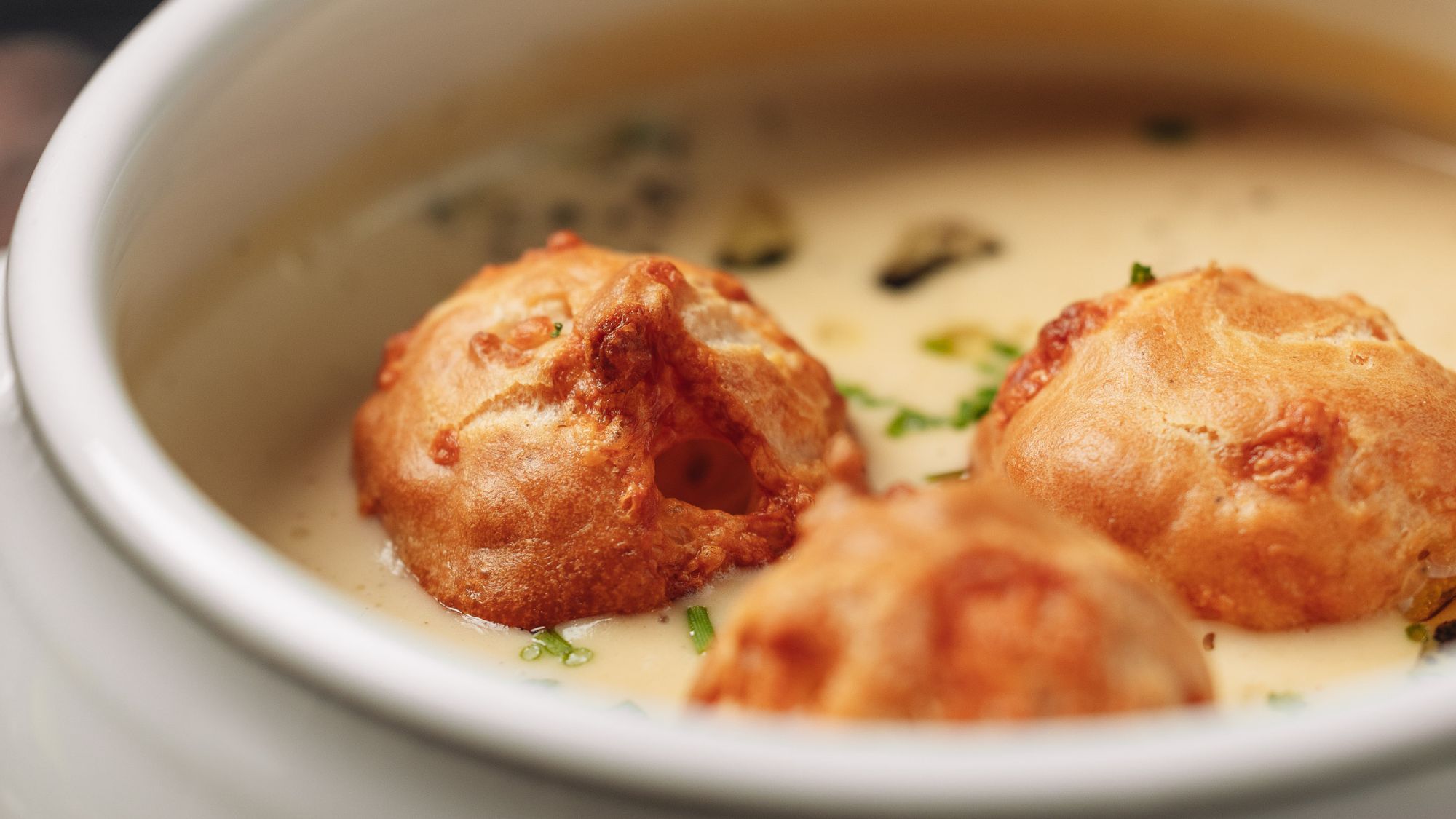 theweek.com - Rebekah Evans, The Week UK - Celeriac soup with pumpkin seeds and chilli oil recipe