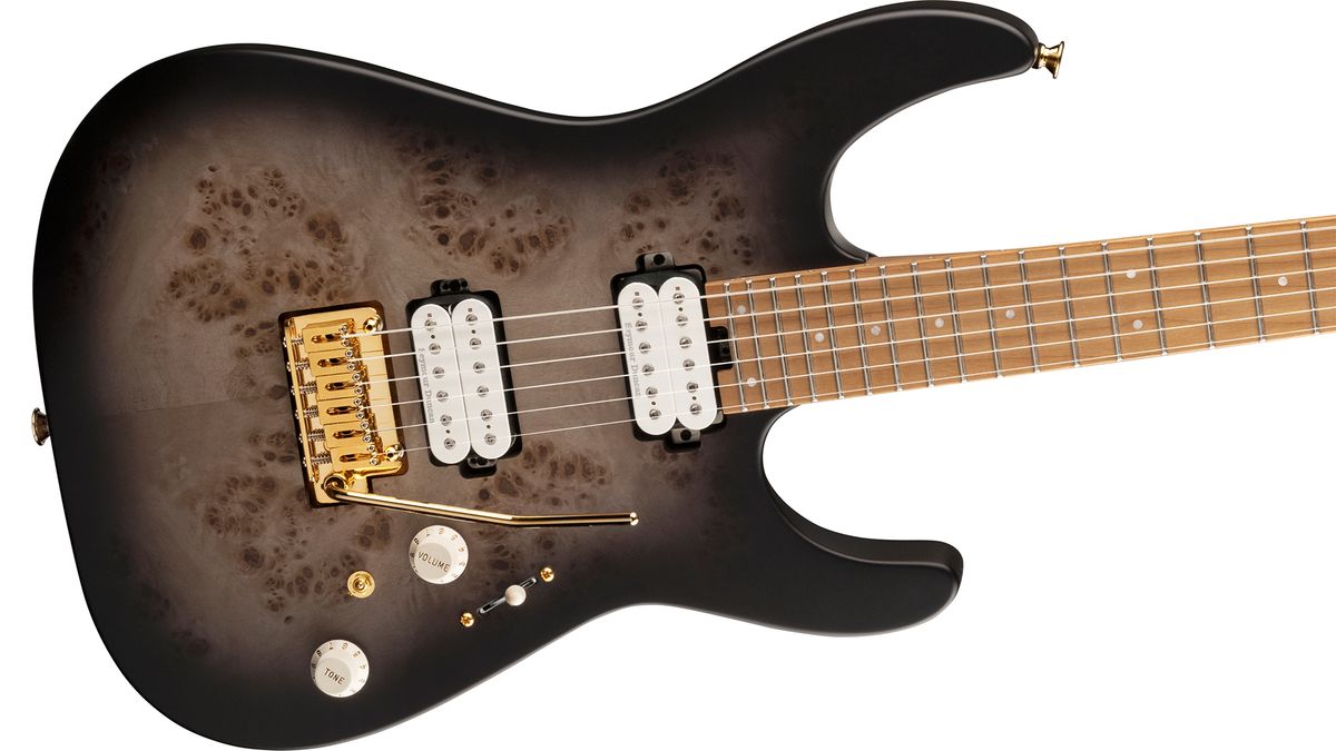 Charvel Pro-Mod DK24 HH 2PT CM Poplar Burl