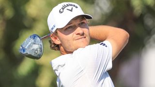 Rasmus Hojgaard during the DP World Tour Championship