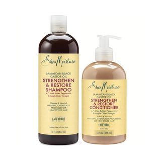 Shea Moisture Strengthen and Restore Shampoo and Conditioner