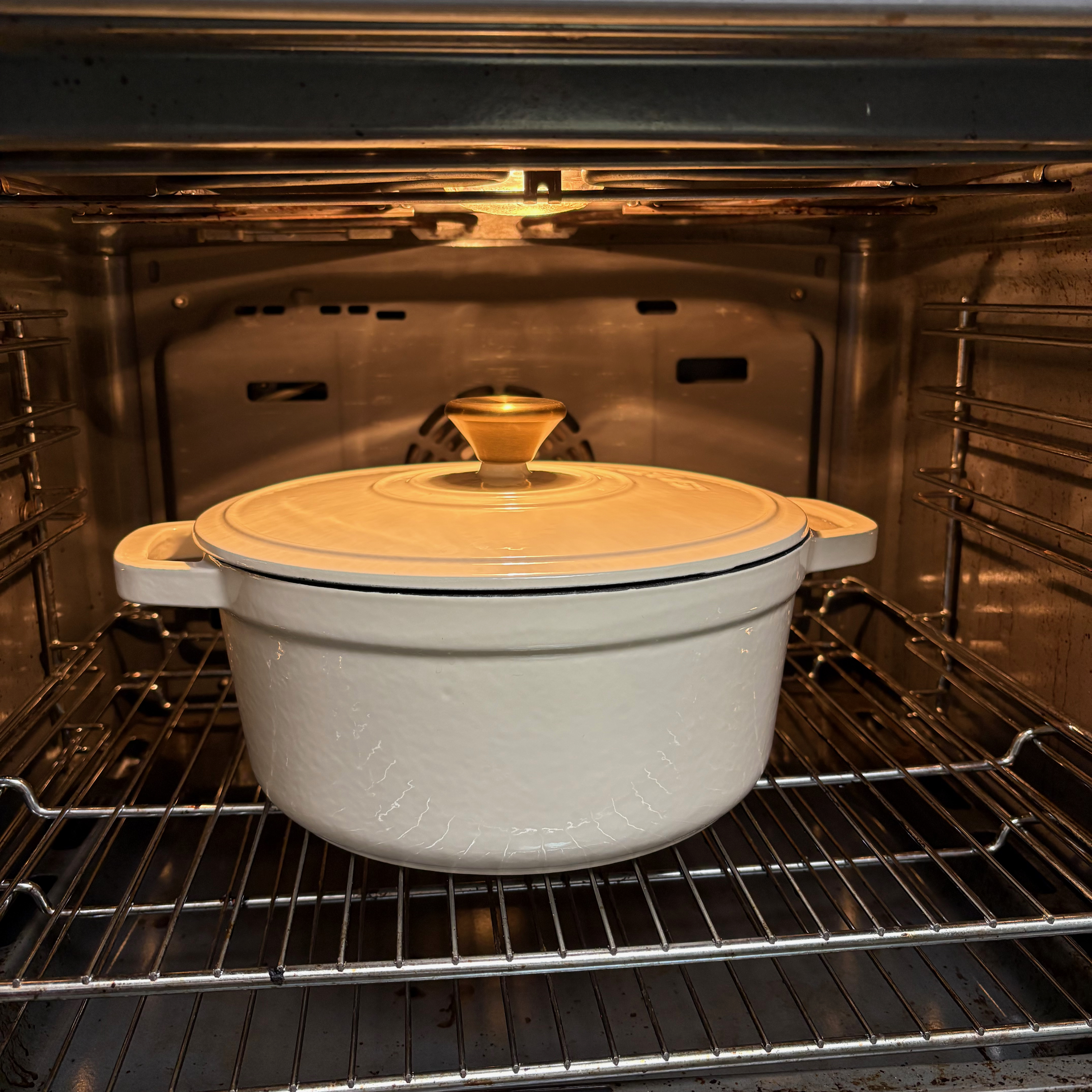 Testing the Salter Chester Cast Iron Casserole Dish set