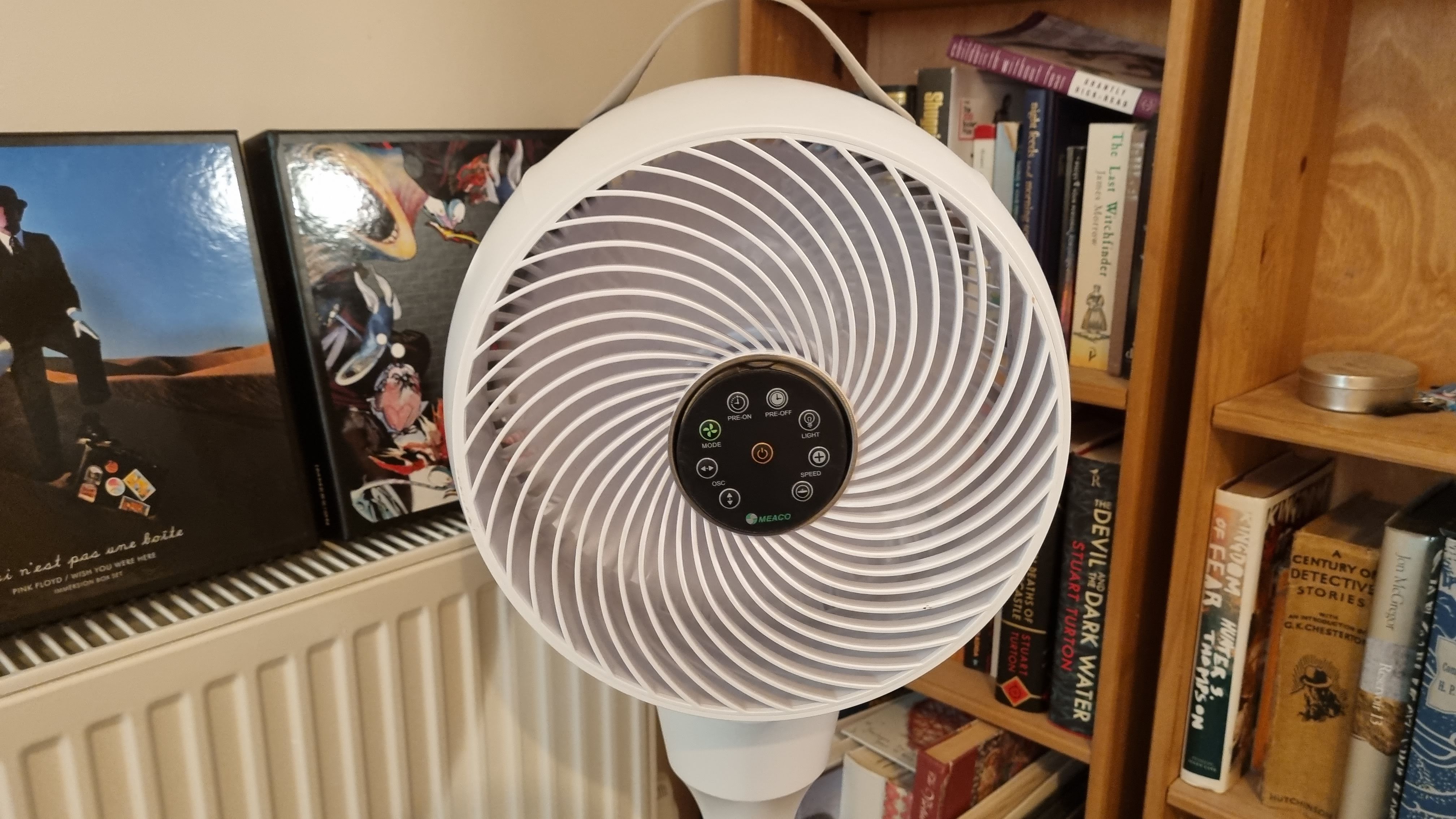 Meaco 1056P fan in bedroom