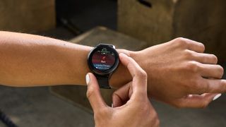 Garmin Venu 4 on wrist