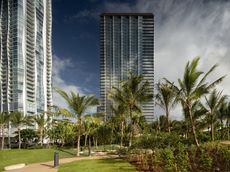 Victoria Place in Honolulu with timber and lush garden grounds